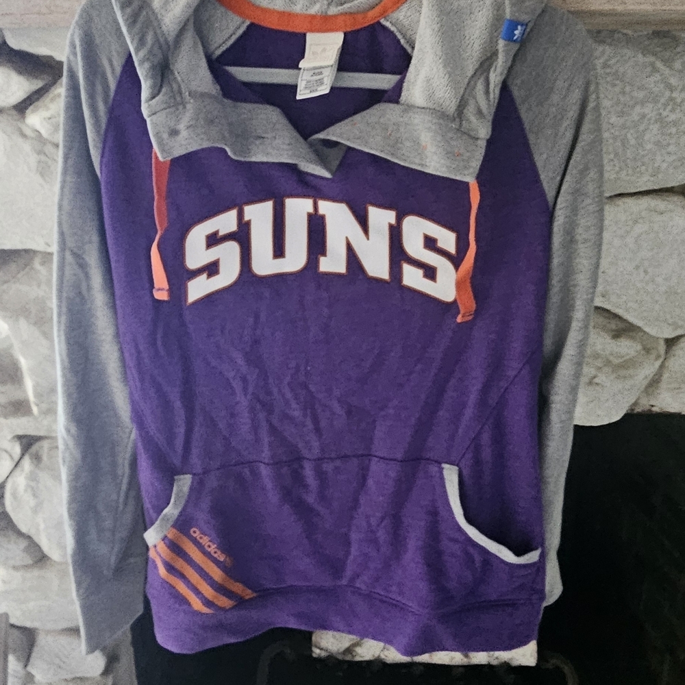 Adidas Kids Suns Purple Hoodie
